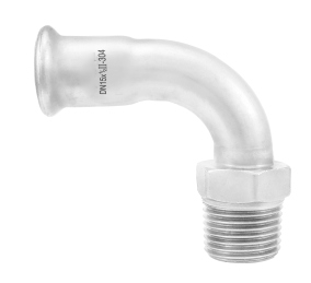 外螺紋90°轉(zhuǎn)換彎頭